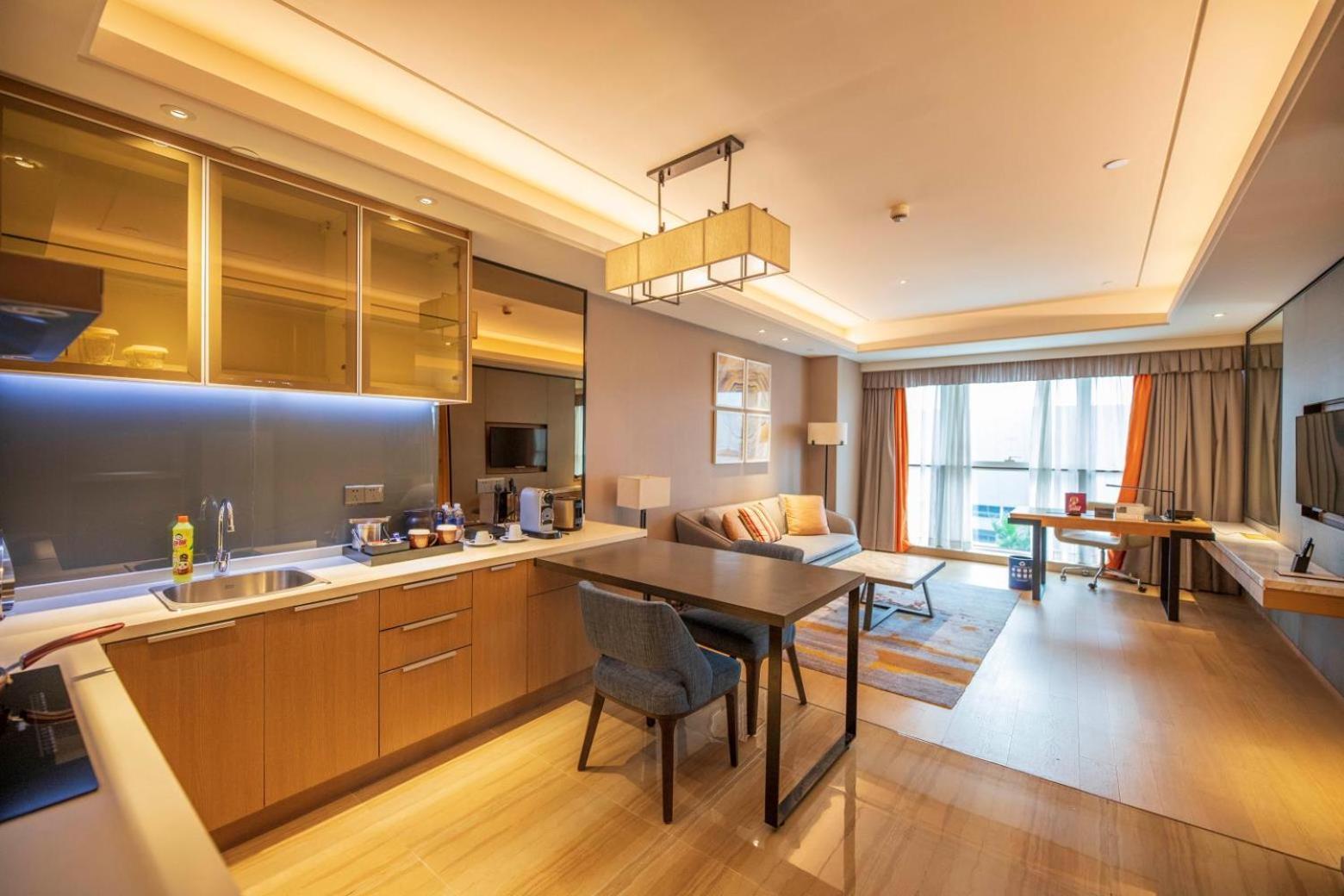 Hongqiao Primus Residence Apartment - National Exhibition Center Shanghai Exterior foto